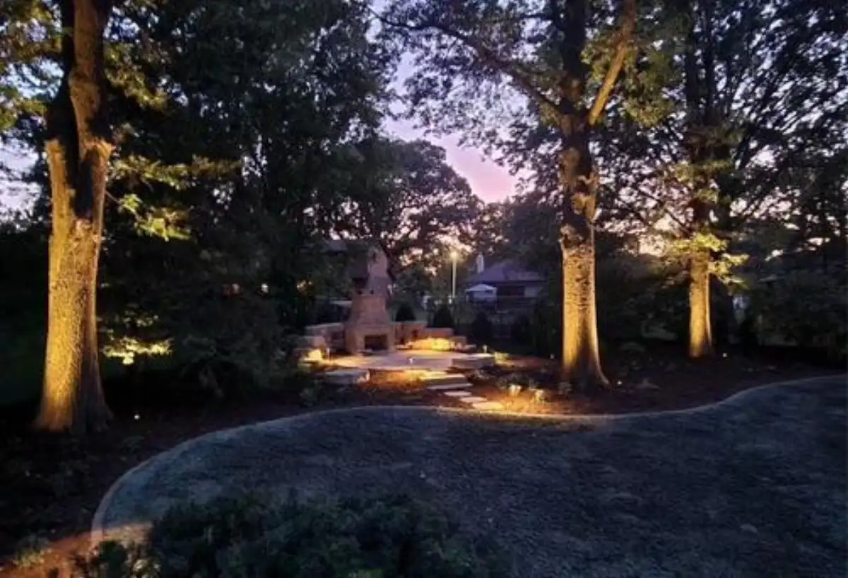 Patio and outdoor living space installation near Janesville Iowa